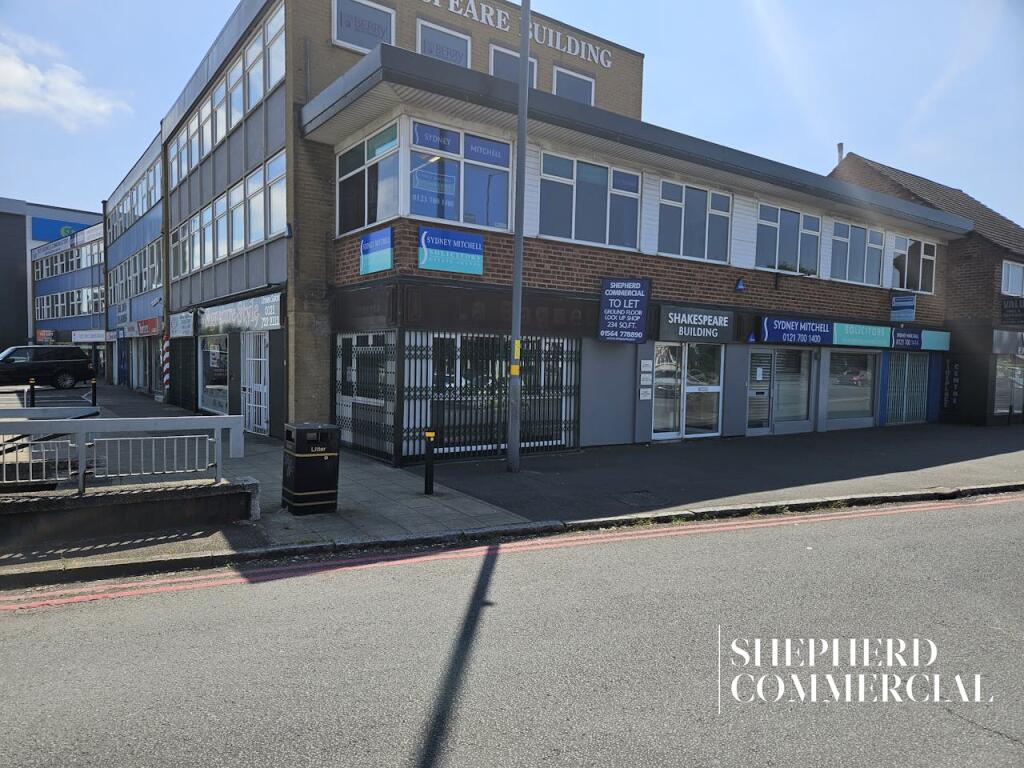Property image for Shop 3, Shakespeare Building, 332 Hobs Moat Road, Sheldon, B26 3NJ