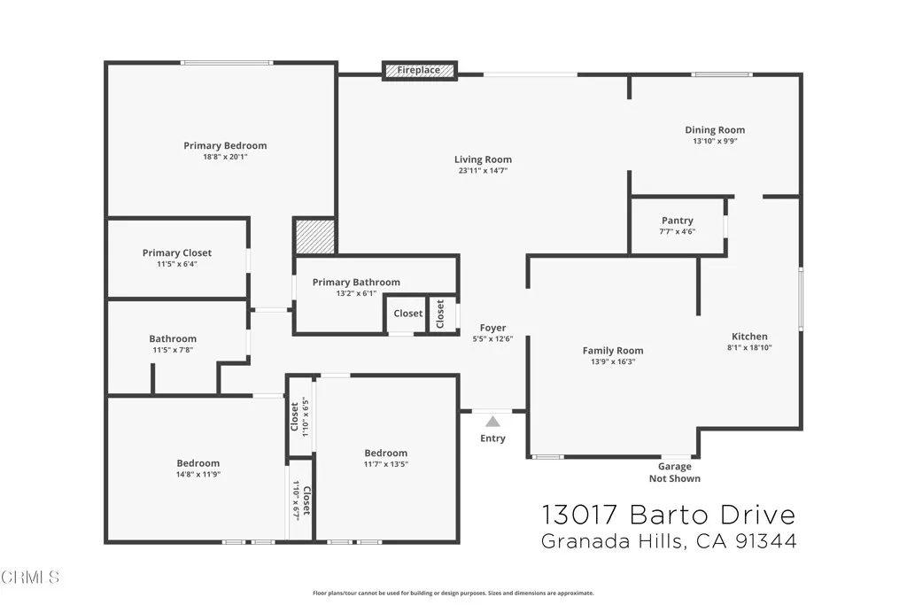 Property image for 13017 Barto Drive, Granada Hills, CA 91344