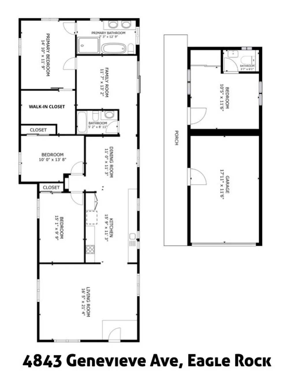 4843 Genevieve Avenue, Los Angeles, CA 90041