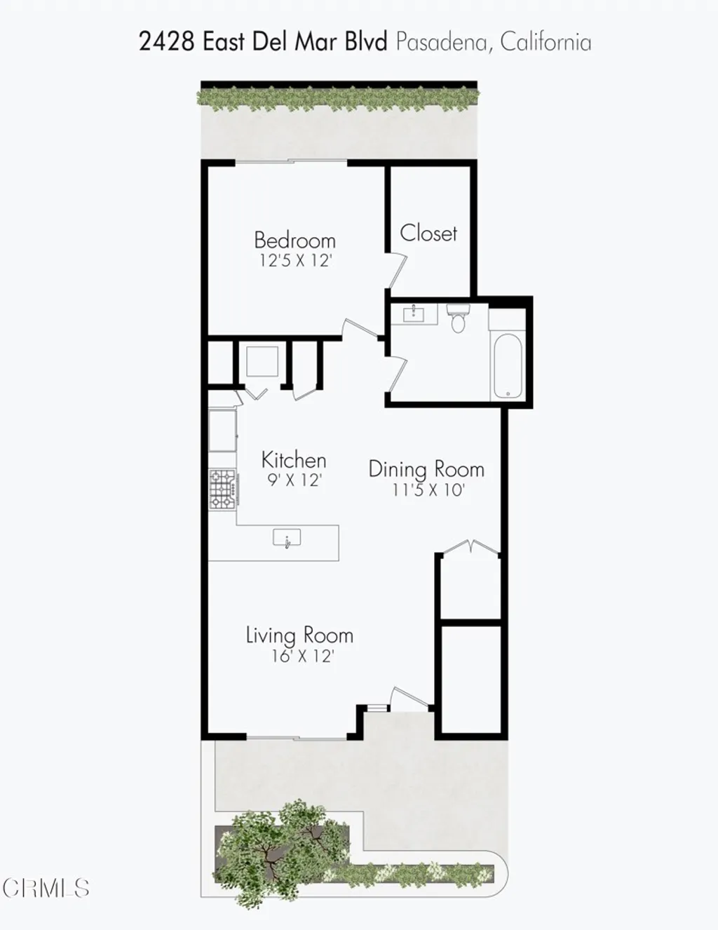 Property image for 2428 E Del Mar Boulevard Unit 105, Pasadena, CA 91107