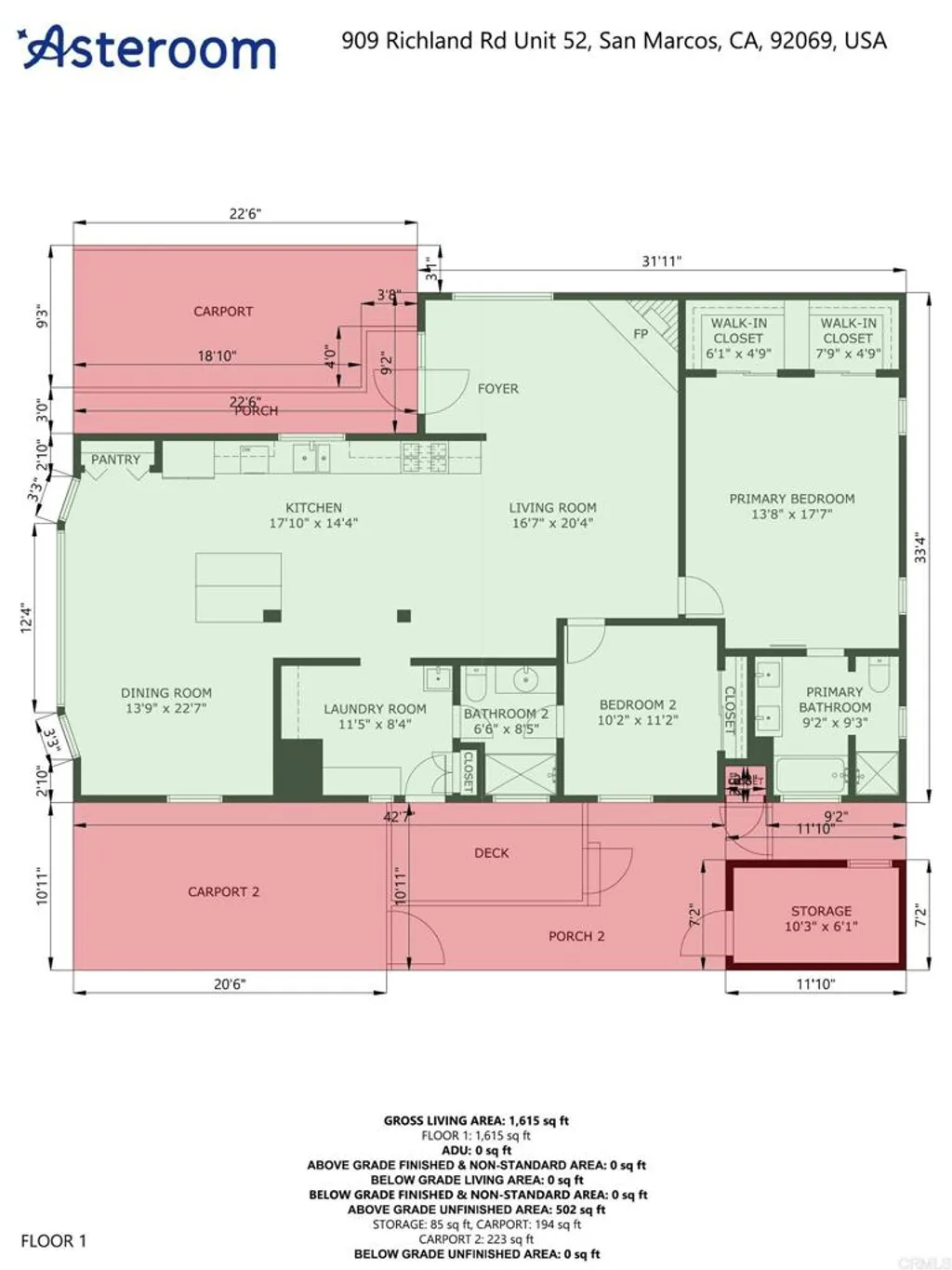 Additional image 17 of 909 Richland Road Unit 52, San Marcos, CA 92069