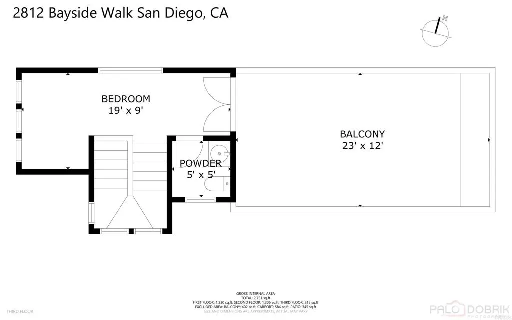 Additional image 121 of 2812 Bayside Walk, San Diego, CA 92109