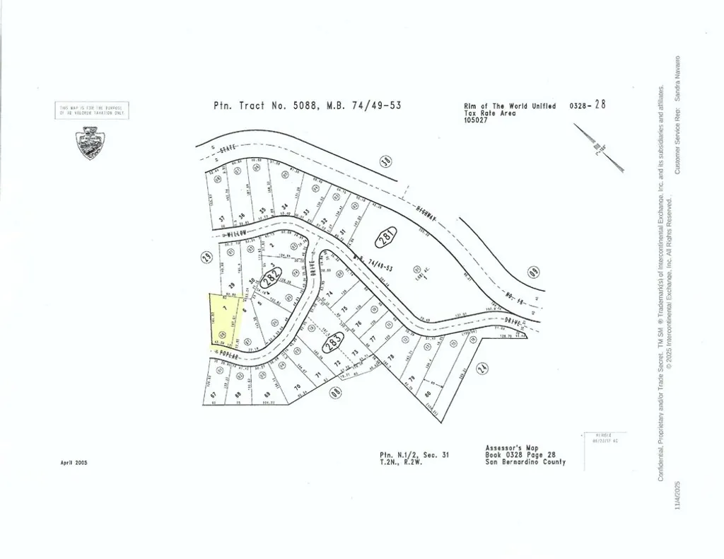Property image for Poplar, Running Springs, CA 92382