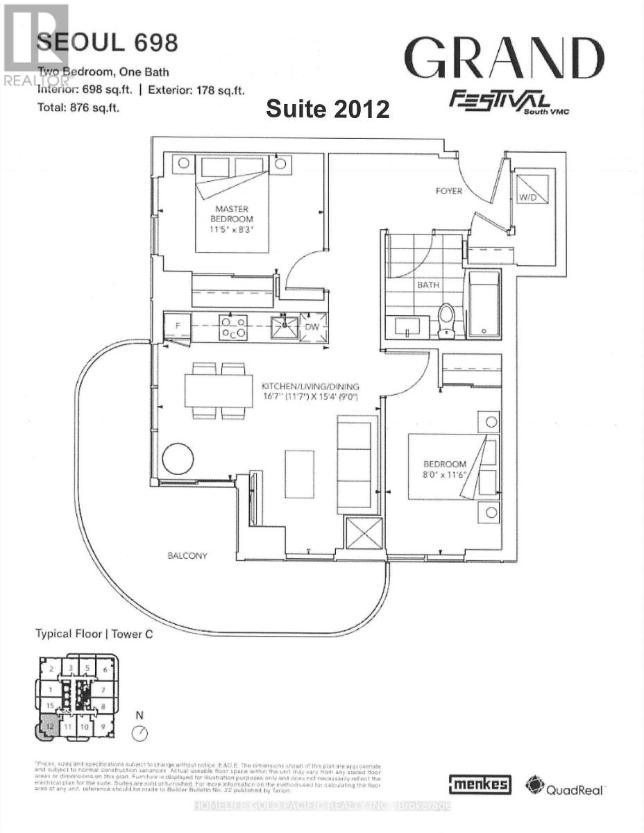 Property image for 2012 - 8 INTERCHANGE WAY|Vaughan (Vaughan Corporate Centre), Ontario L4K0R2