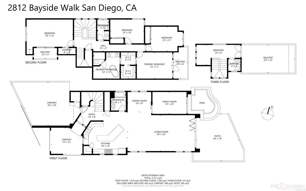 Additional image 122 of 2812 Bayside Walk, San Diego, CA 92109