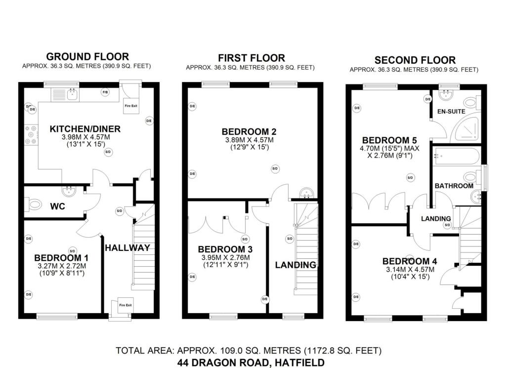 Additional image 13 of Dragon Road, Hatfield, AL10