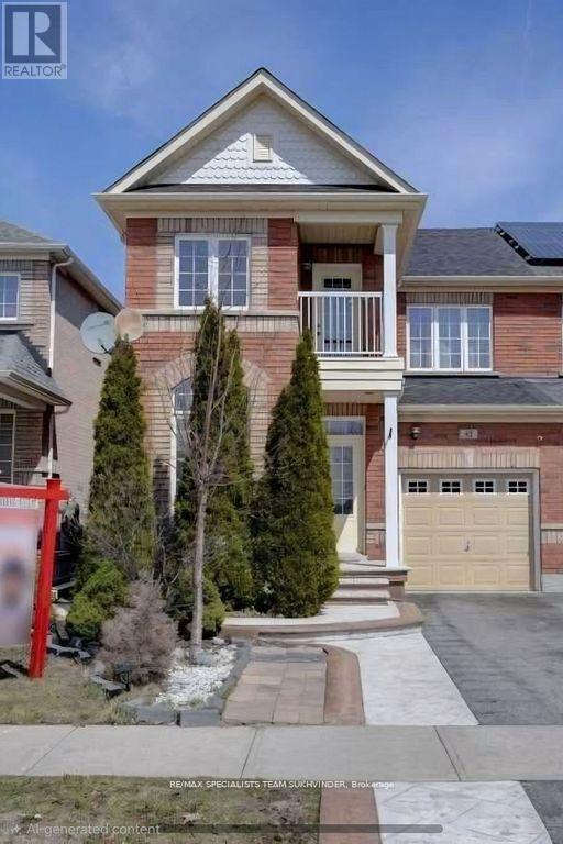 Property image for UPPER - 62 BEGONIA CRESCENT|Brampton (Northwest Sandalwood Parkway), Ontario L7A0M6