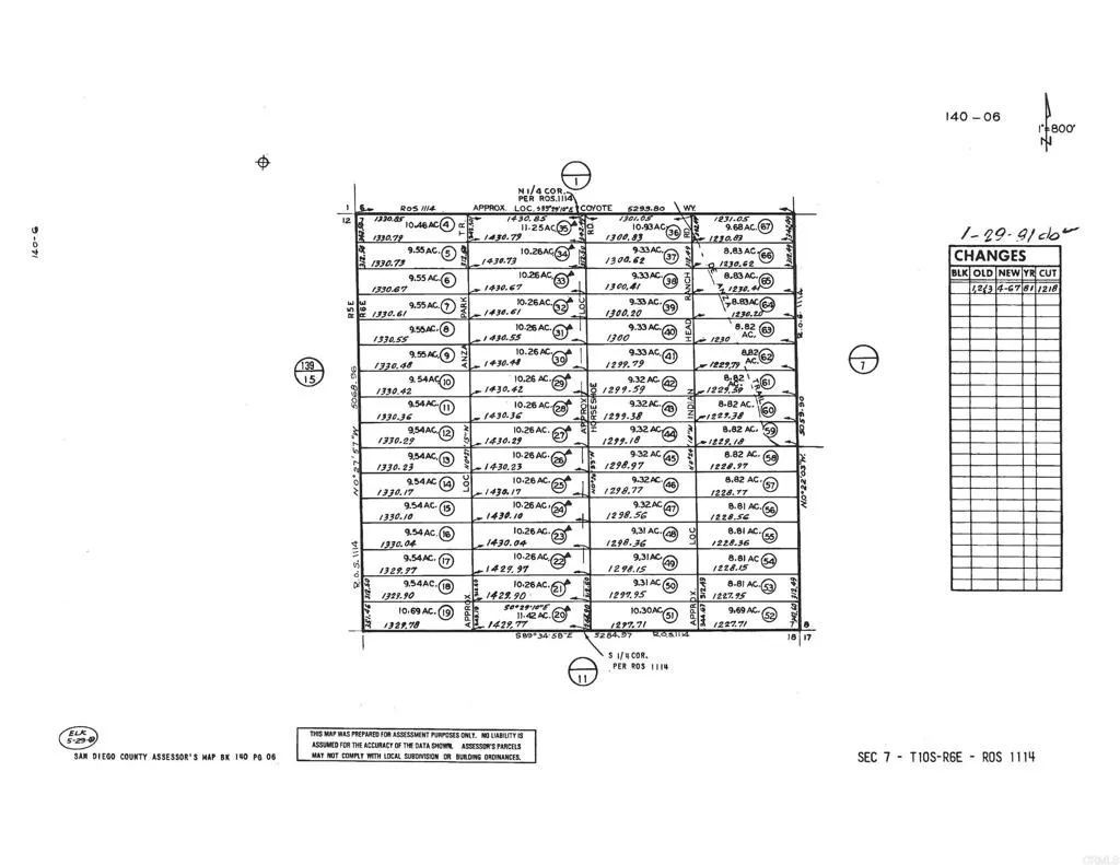 Property image for Indian Head Ranch Rd Lot 65, Borrego Springs, CA 92004