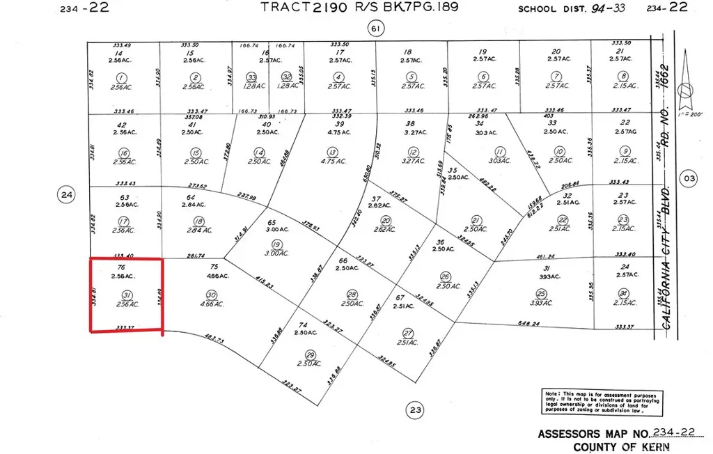 Additional image 2 of Dana Drive and Arguello Street, California City, CA 93501