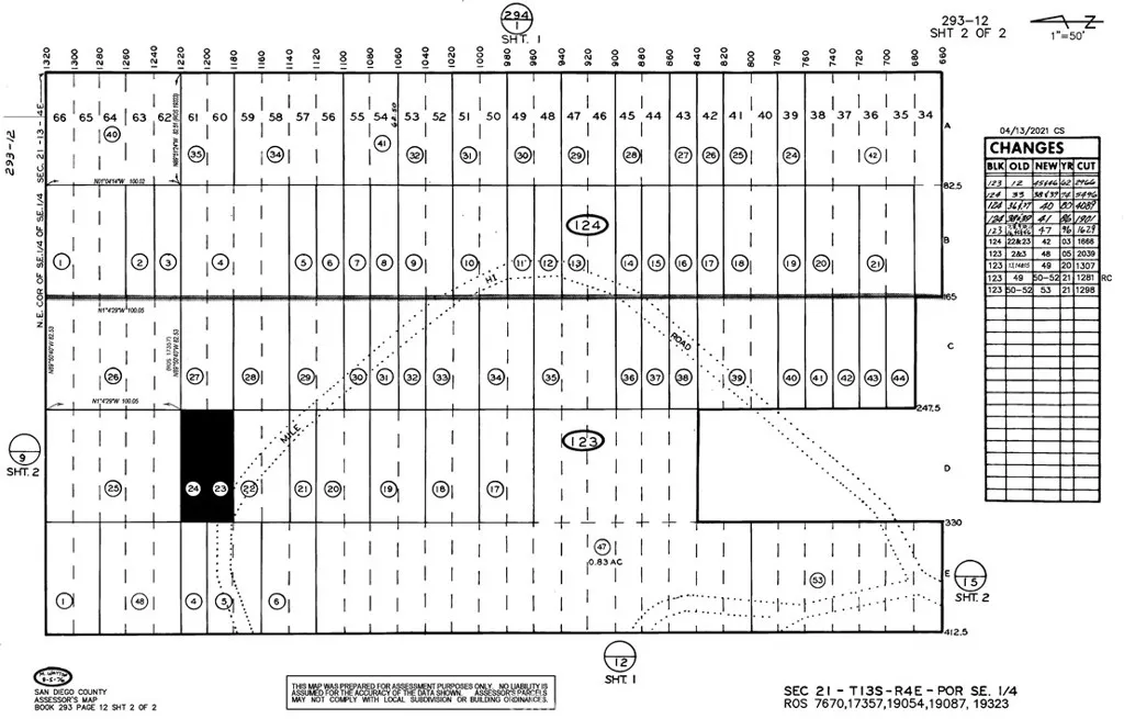 AKA Mile High Road, Julian, CA 92036