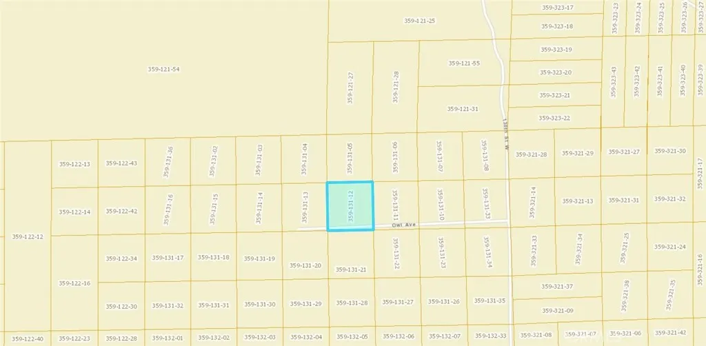 Additional image 5 of Owl Avenue, Rosamond, CA 93560