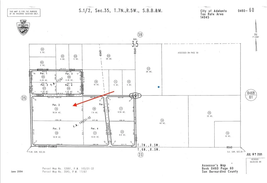 Property image for 749 Torosa/Topaz Road, Adelanto, CA 92301
