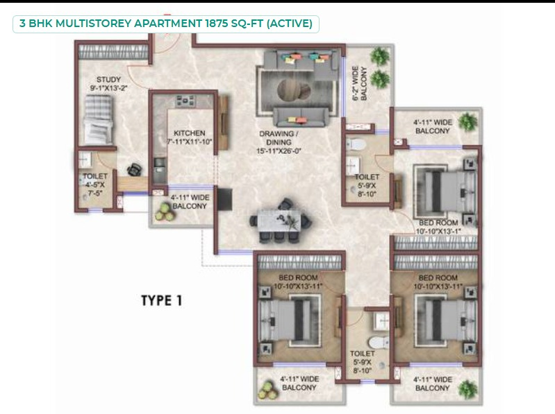 Additional image 2 of Sushant Golf City, Lucknow