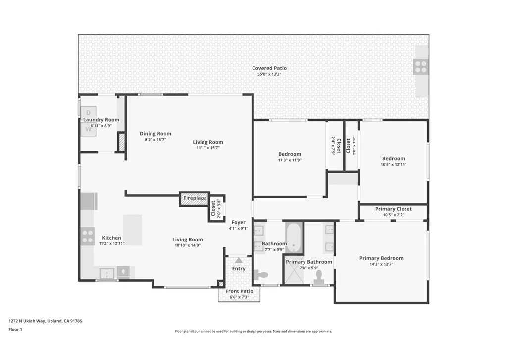 Property image for 1272 N Ukiah Way, Upland, CA 91786