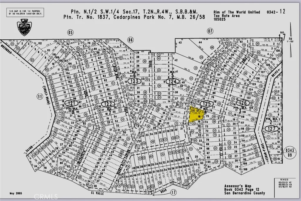 Burnt Mill Cyn Road, Cedarpines Park, CA 92322