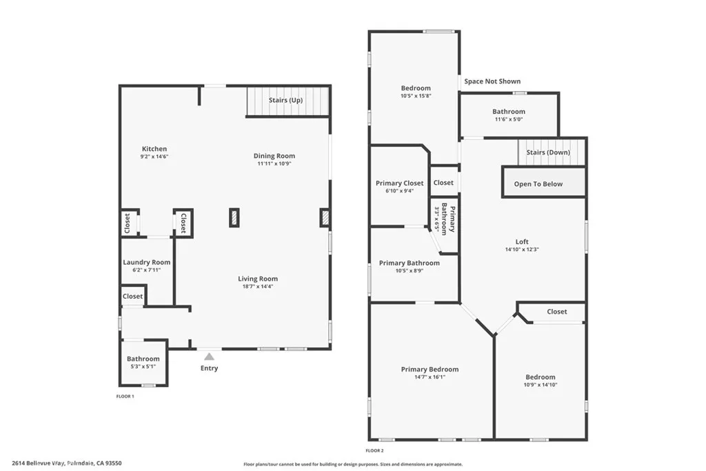 Property image for 2614 Bellevue Way, Palmdale, CA 93550