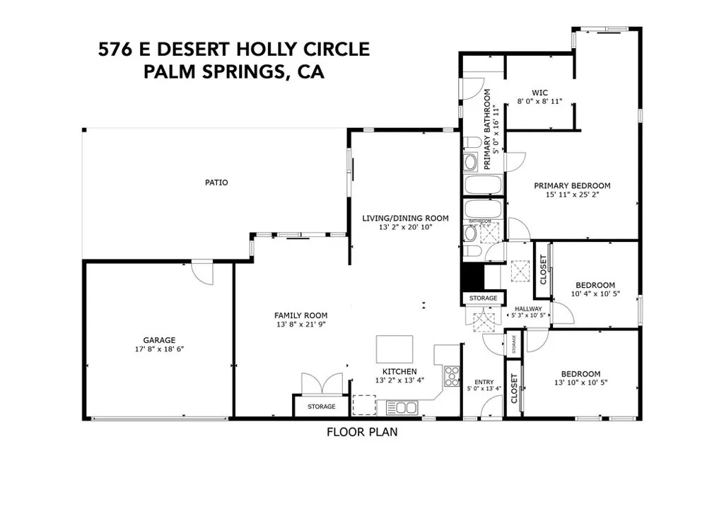 Property image for 576 E Desert Holly Circle, Palm Springs, CA 92262
