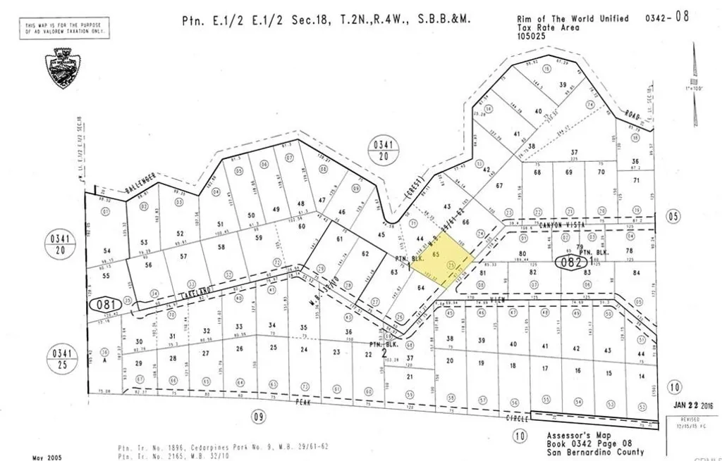 Property image for 21614 Canyon Vista, Crestline, CA 92322