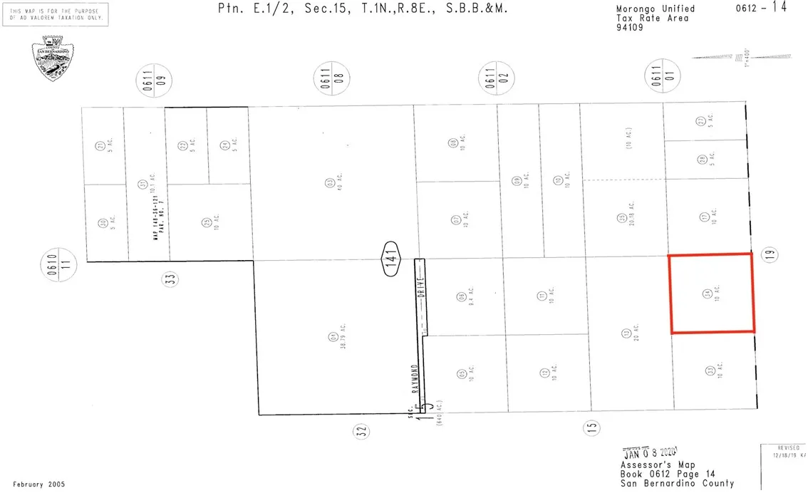 Additional image 4 of West of Timothy Ave., 29 Palms, CA 92277