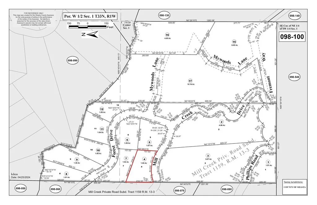 Mill Creek Drive, Oak Run, CA 96069