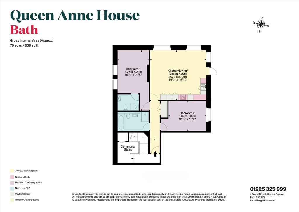 Additional image 9 of Apartment 2, Queen Anne House, 11 Charlotte Street, Bath, Somerset, BA1