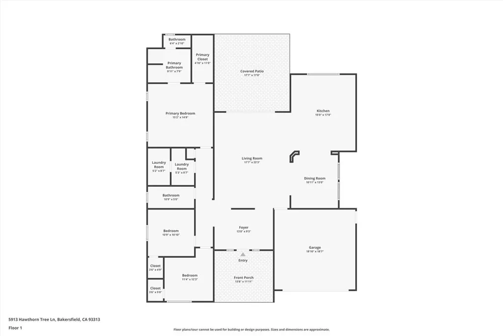 Property image for 5913 Hawthorn Tree Ln, Bakersfield, CA 93313