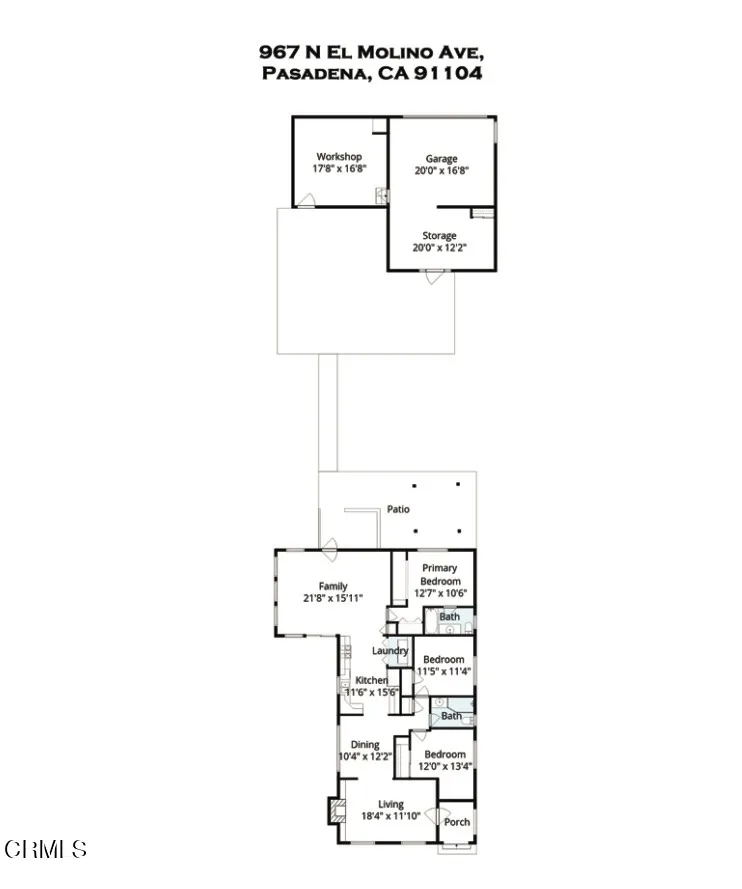 Additional image 34 of 967 N El Molino Avenue, Pasadena, CA 91104