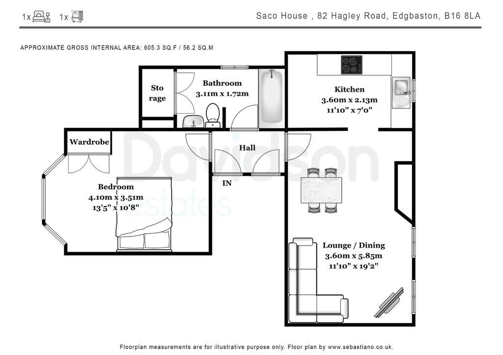 Additional image 12 of Saco House, Hagley Road, Edgbaston, Birmingham