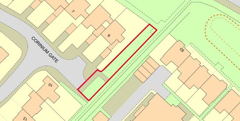 Additional image 3 of Land Adjacent to 9 Corinium Gate, St. Albans, Hertfordshire, AL3 4HX