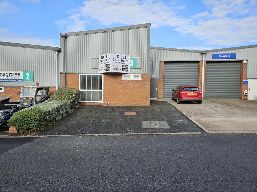Unit 3,Aston Fields Industrial Estate, Bromsgrove, B60 3EX