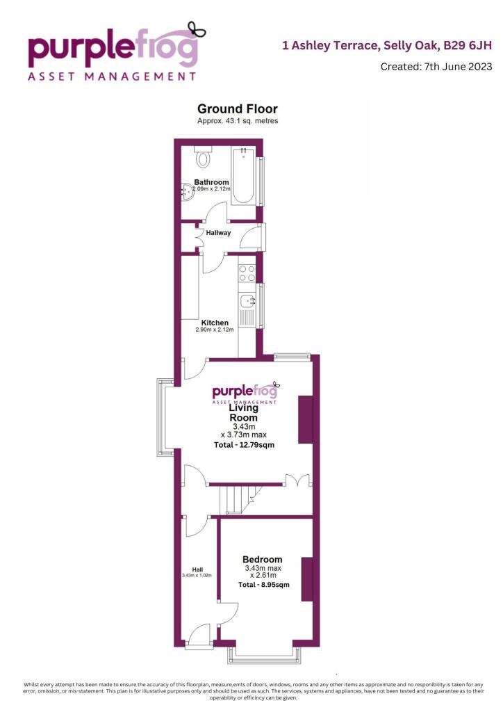 Additional image 7 of Ashley Terrace - 3 bed, Selly Oak, West Midlands, B29