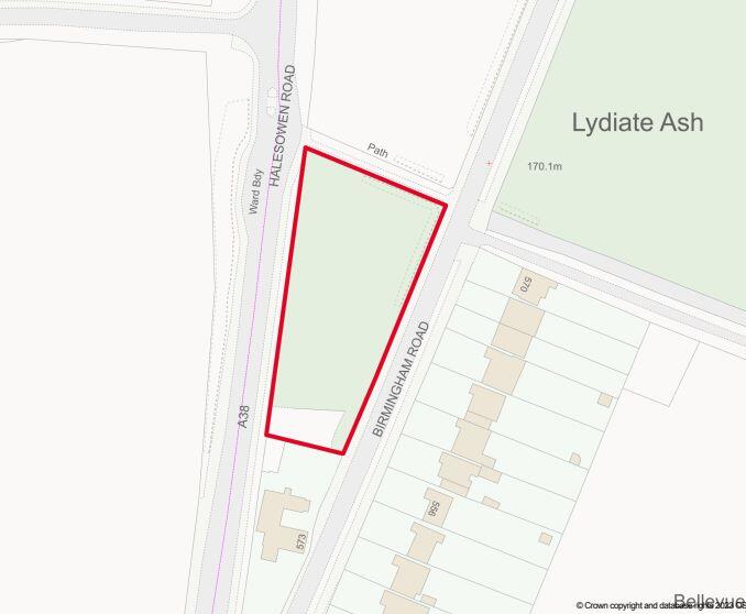 Additional image 2 of Land adjacent to 573 Birmingham Road, Lydiate Ash, Bromsgrove, B61 0HT