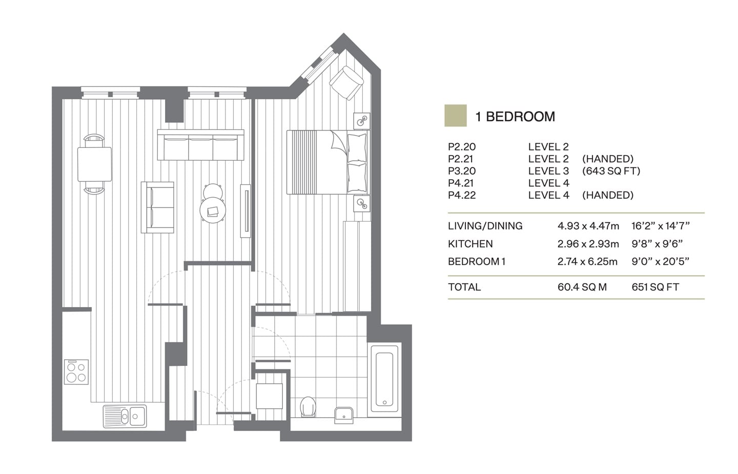Additional image 6 of 1 Bed Flat, Esther Anne Place, N1, N1 7GU
