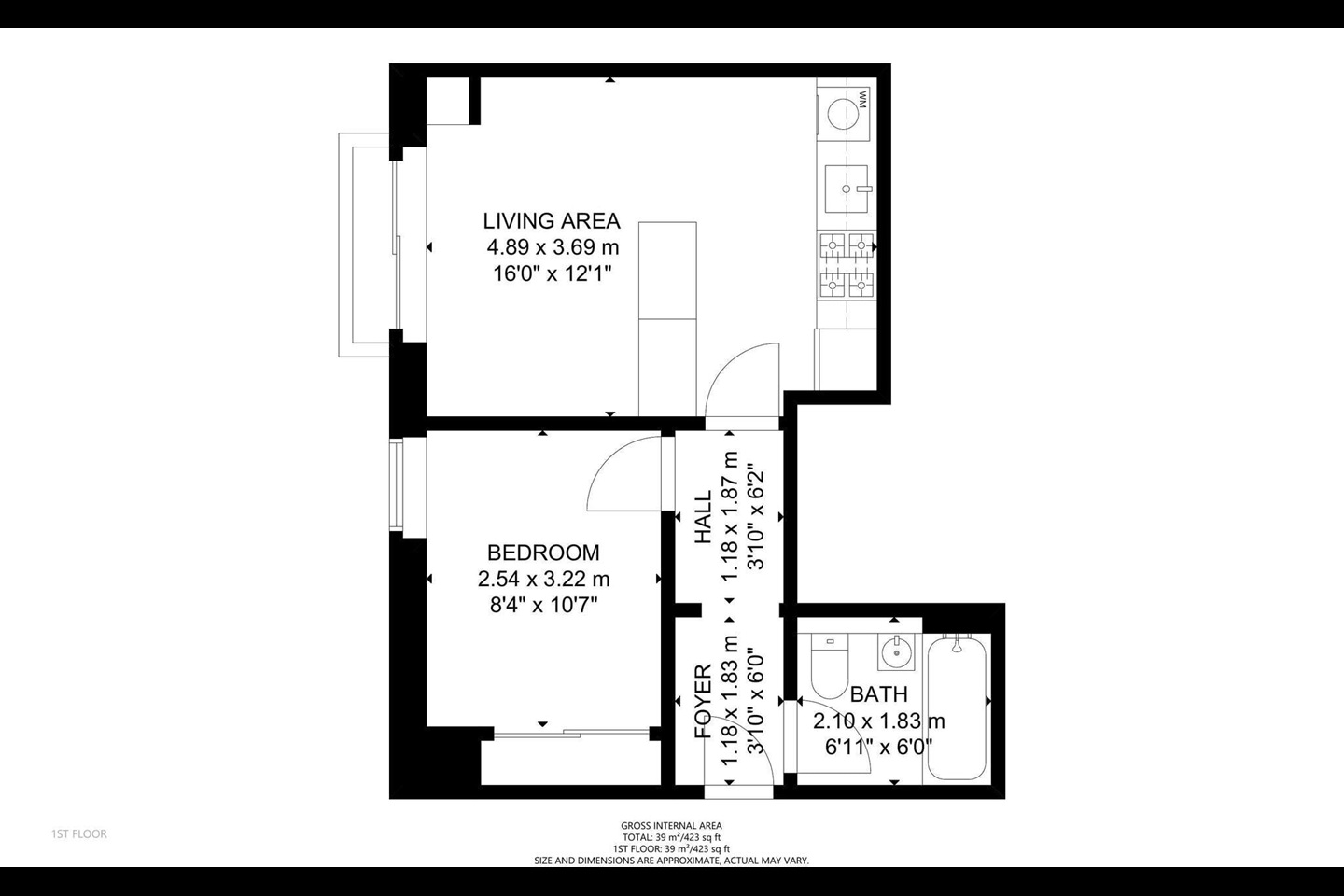 Additional image 2 of 1 Bed Flat, Ground Floor - Ready To Move In, SE17, N1 7GU