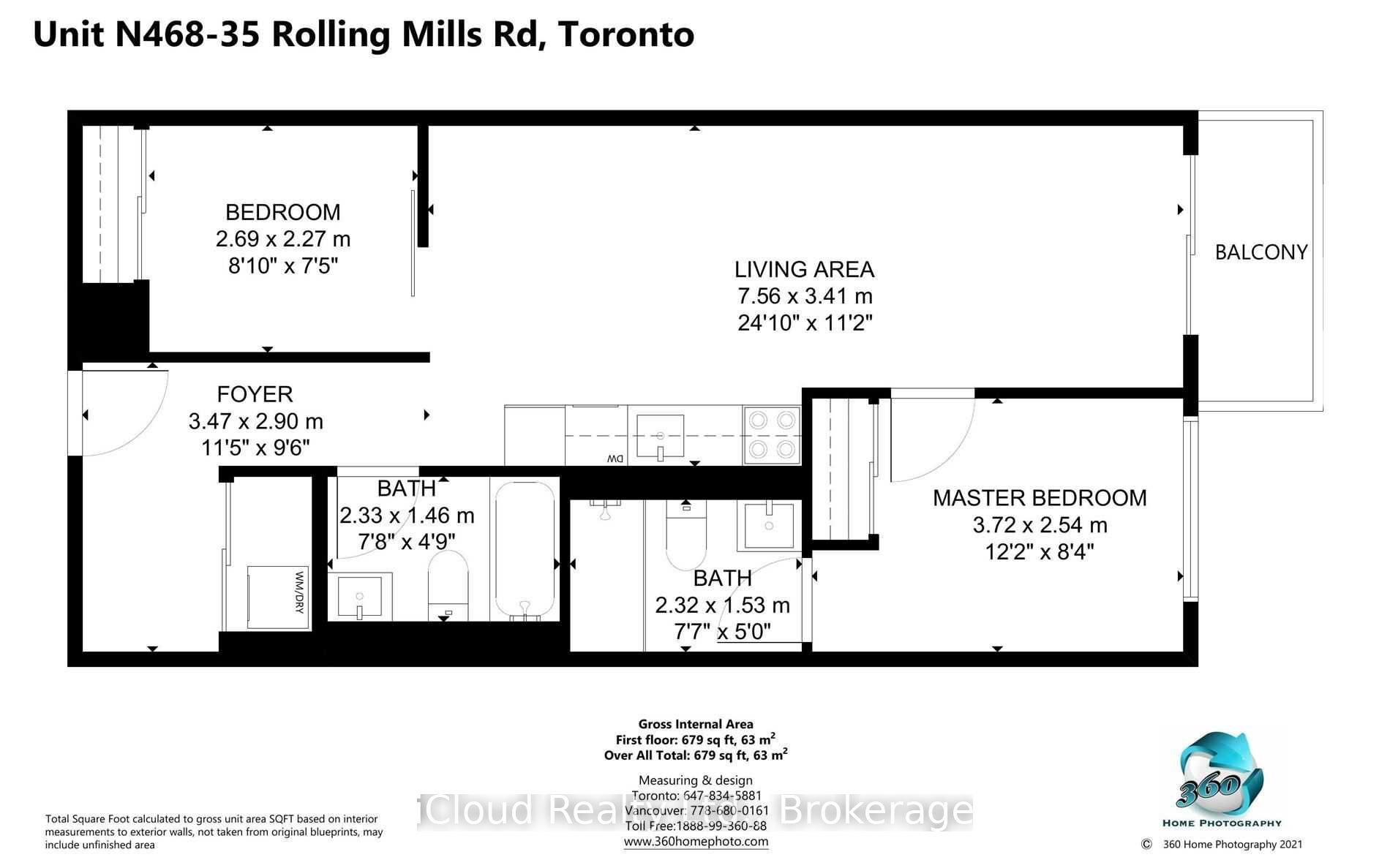 Additional image 3 of S456-35 Rolling Mills Road, Toronto, ON, M5A 0G2