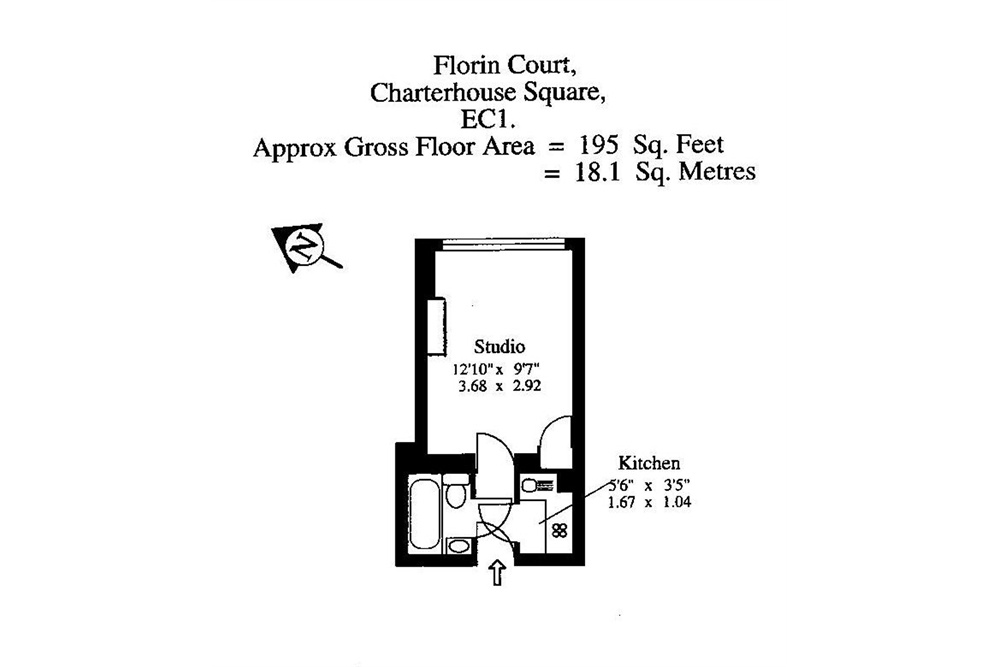 Additional image 13 of Studio Flat, Florin Court, EC1M, N1 7GU
