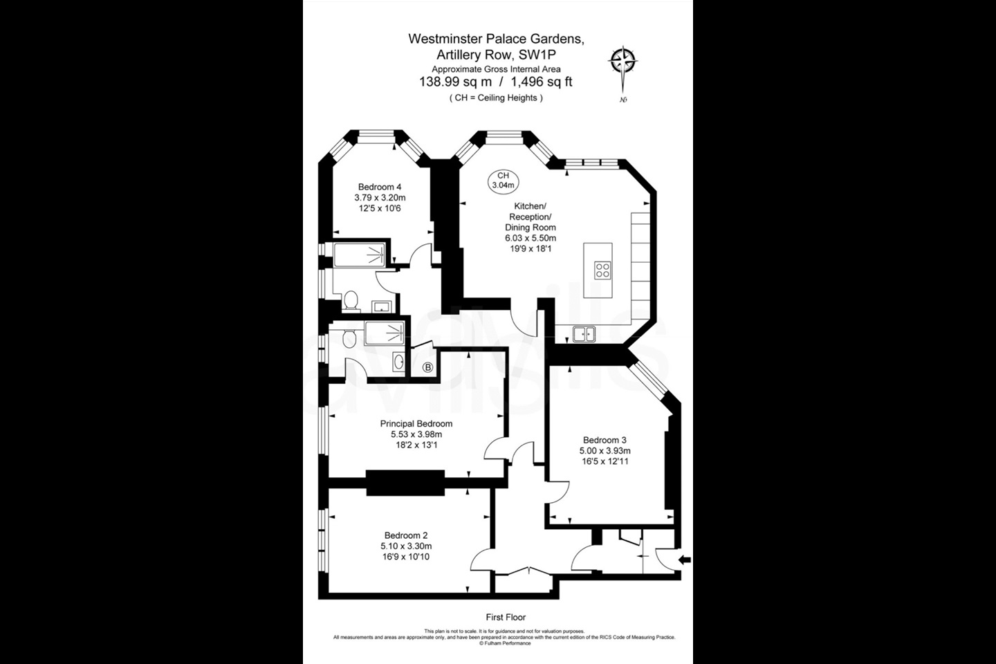 Additional image 13 of 4 Bed Flat, Westminster Palace Gardens, SW1P, N1 7GU