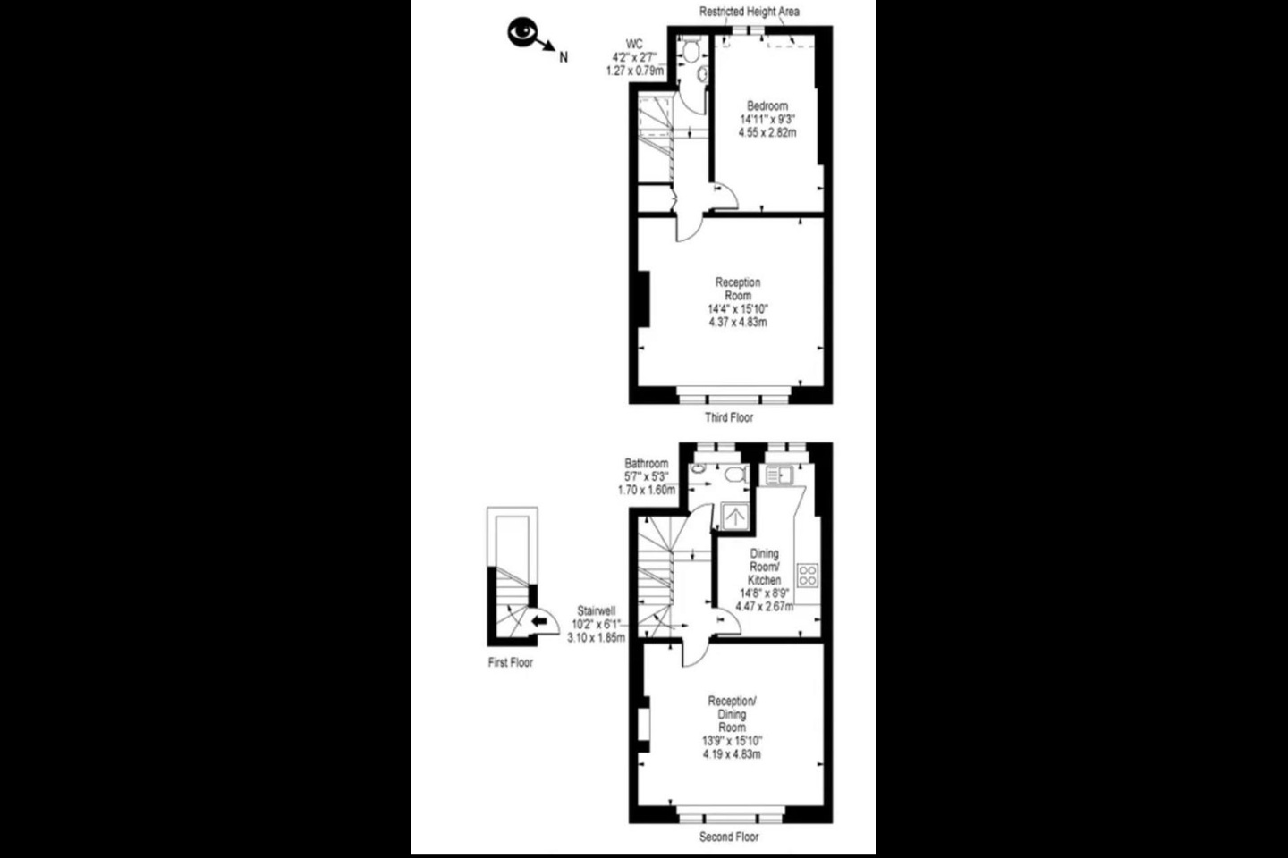Additional image 5 of 3 Bed Maisonette, Tottenham Court Road, W1T, N1 7GU