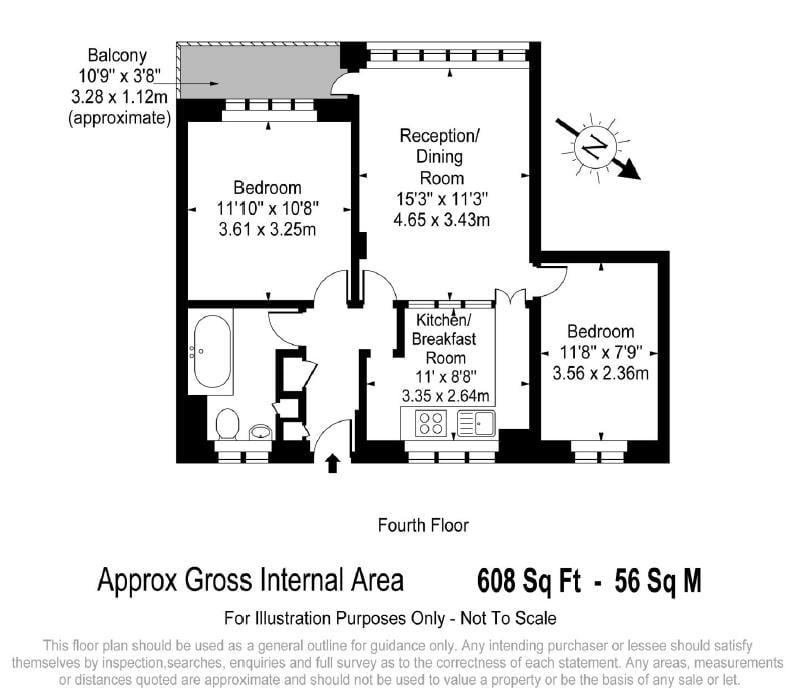 Additional image 7 of 2 Bed Flat, Wyclif Court, EC1V, N1 7GU