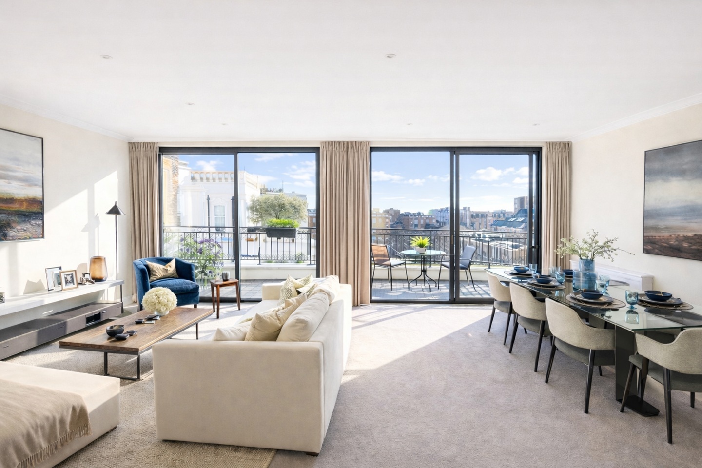 3 Bed Flat, Bryanston Place, W1H, N1 7GU