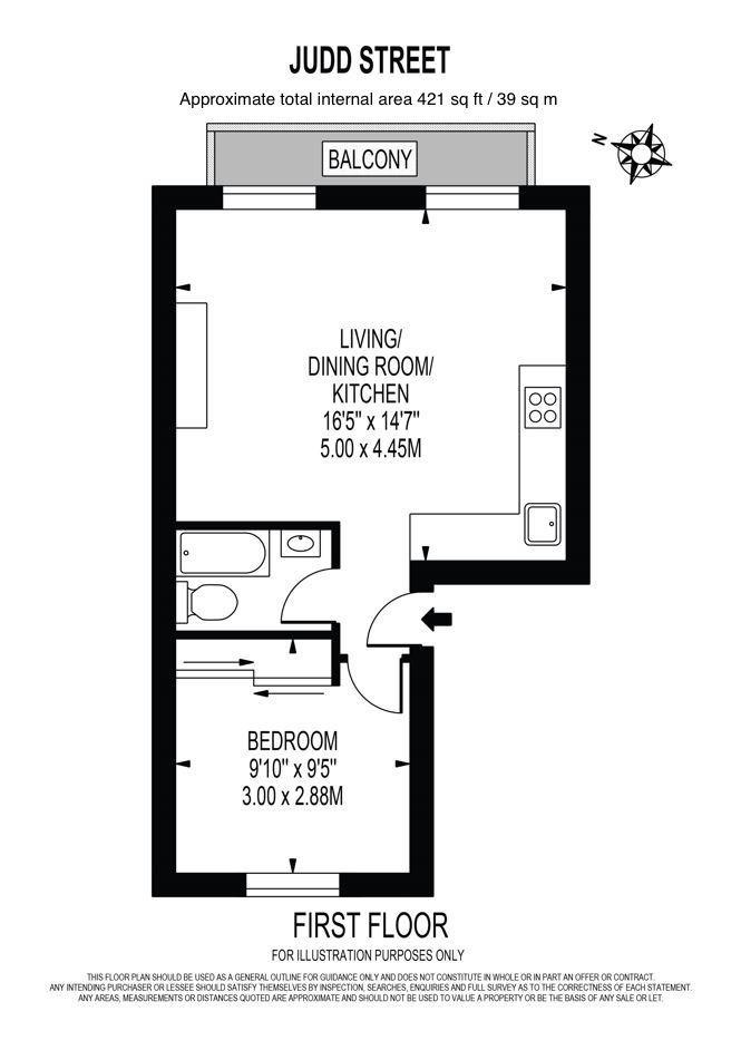 Additional image 14 of 1 Bed Flat, Judd Street, WC1H, N1 7GU