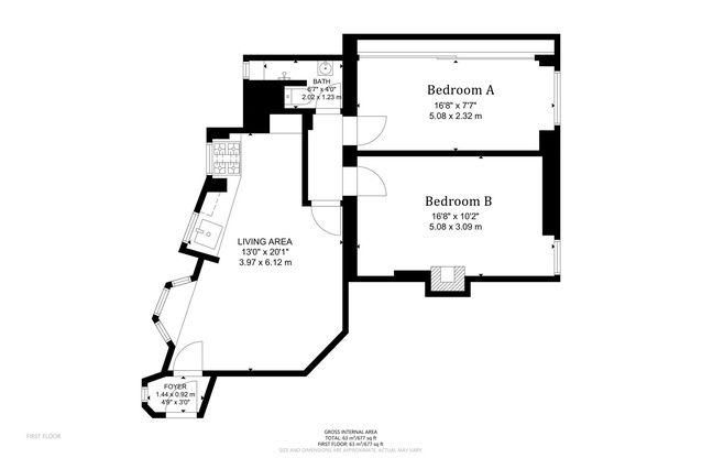 Additional image 2 of 2 Bed Flat, Tonbridge St, WC1H, N1 7GU