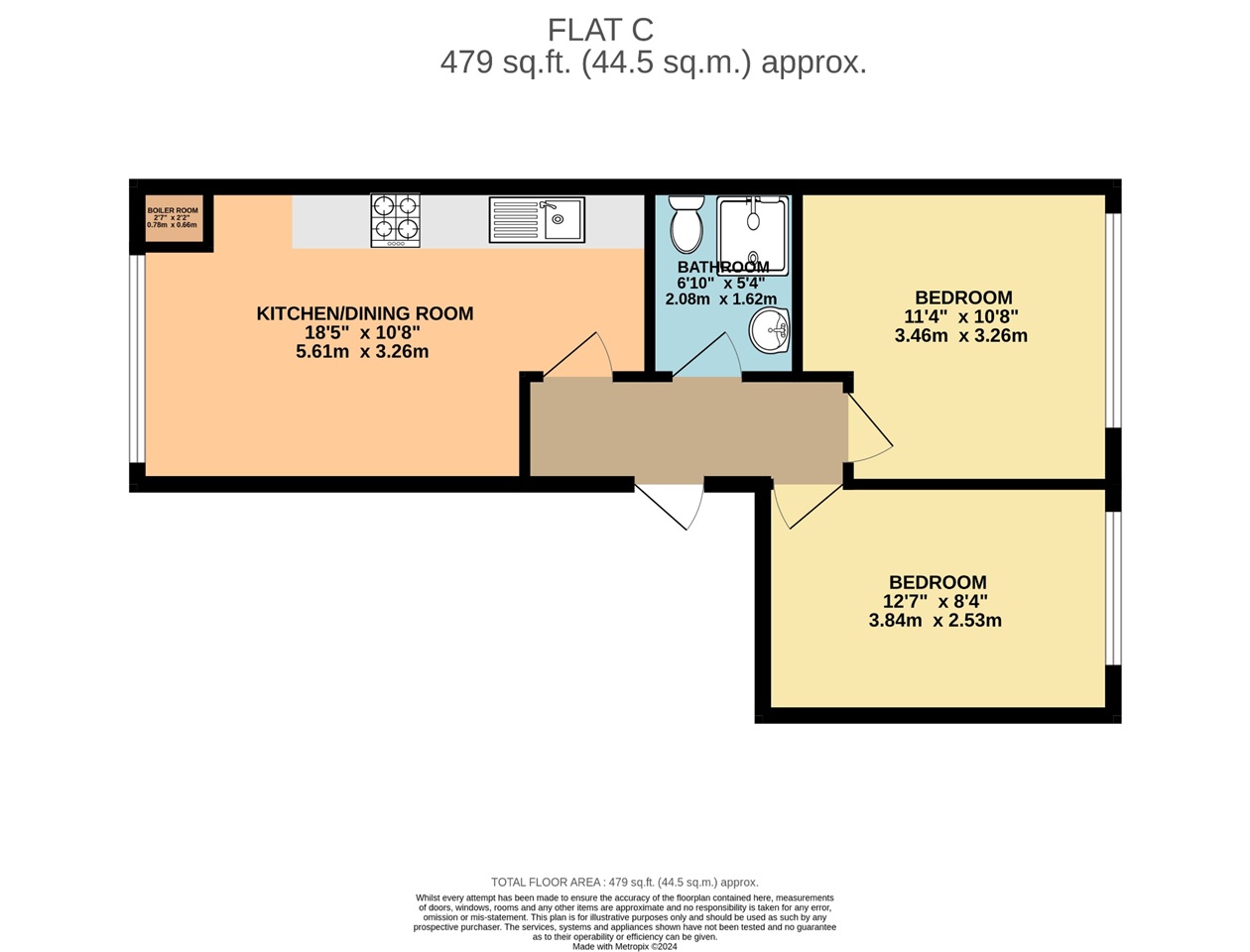Additional image 7 of 2 Bed Flat, White Church Passage, E1, N1 7GU
