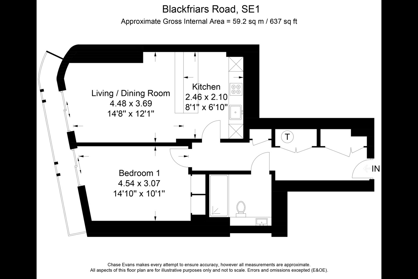 Additional image 9 of 1 Bed Flat, Blackfriars Road, SE1, N1 7GU