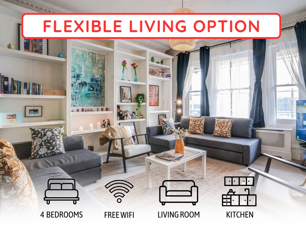 4 Bed Flat, Victoria, SW1P, N1 7GU