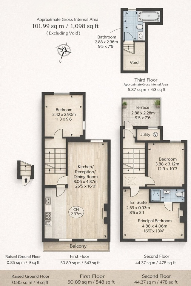 Additional image 13 of 3 Bed Flat, Redburn Street, SW3, N1 7GU