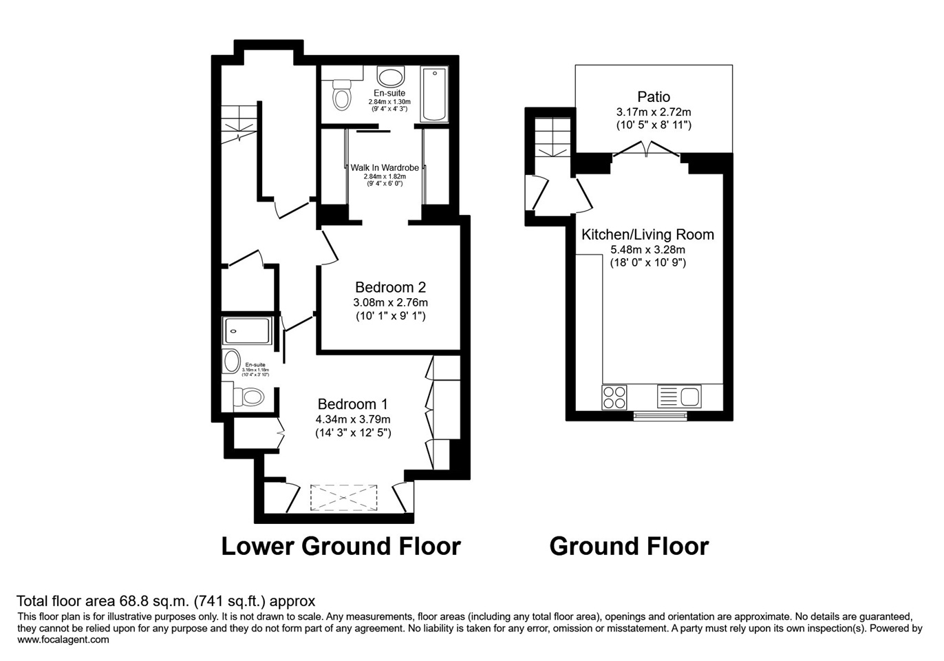 Additional image 14 of 2 Bed Flat, Old Gloucester St, WC1N, N1 7GU