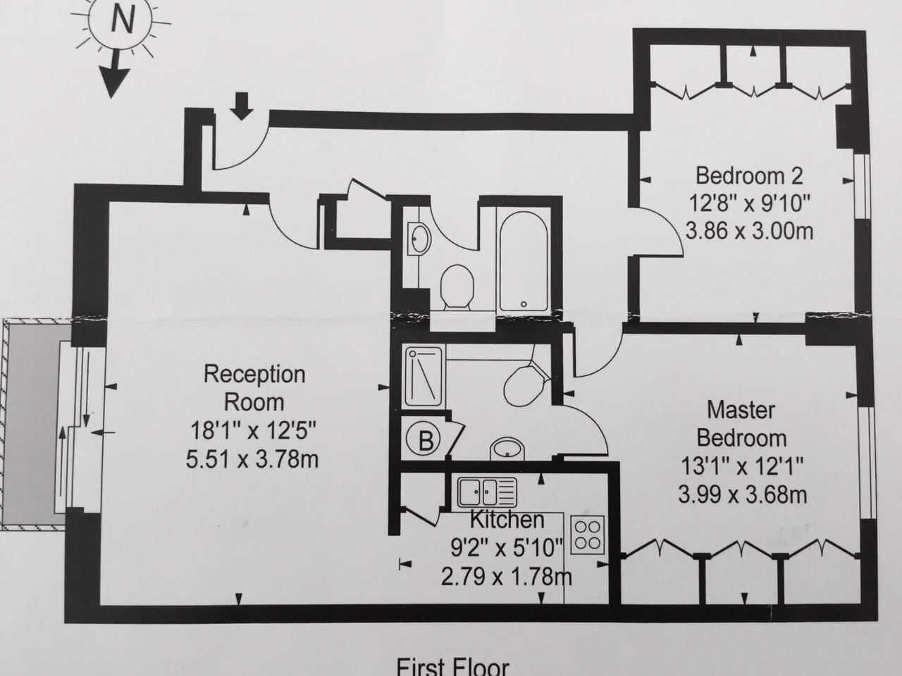 Additional image 10 of 2 Bed Flat, High Timber Street, EC4V, N1 7GU