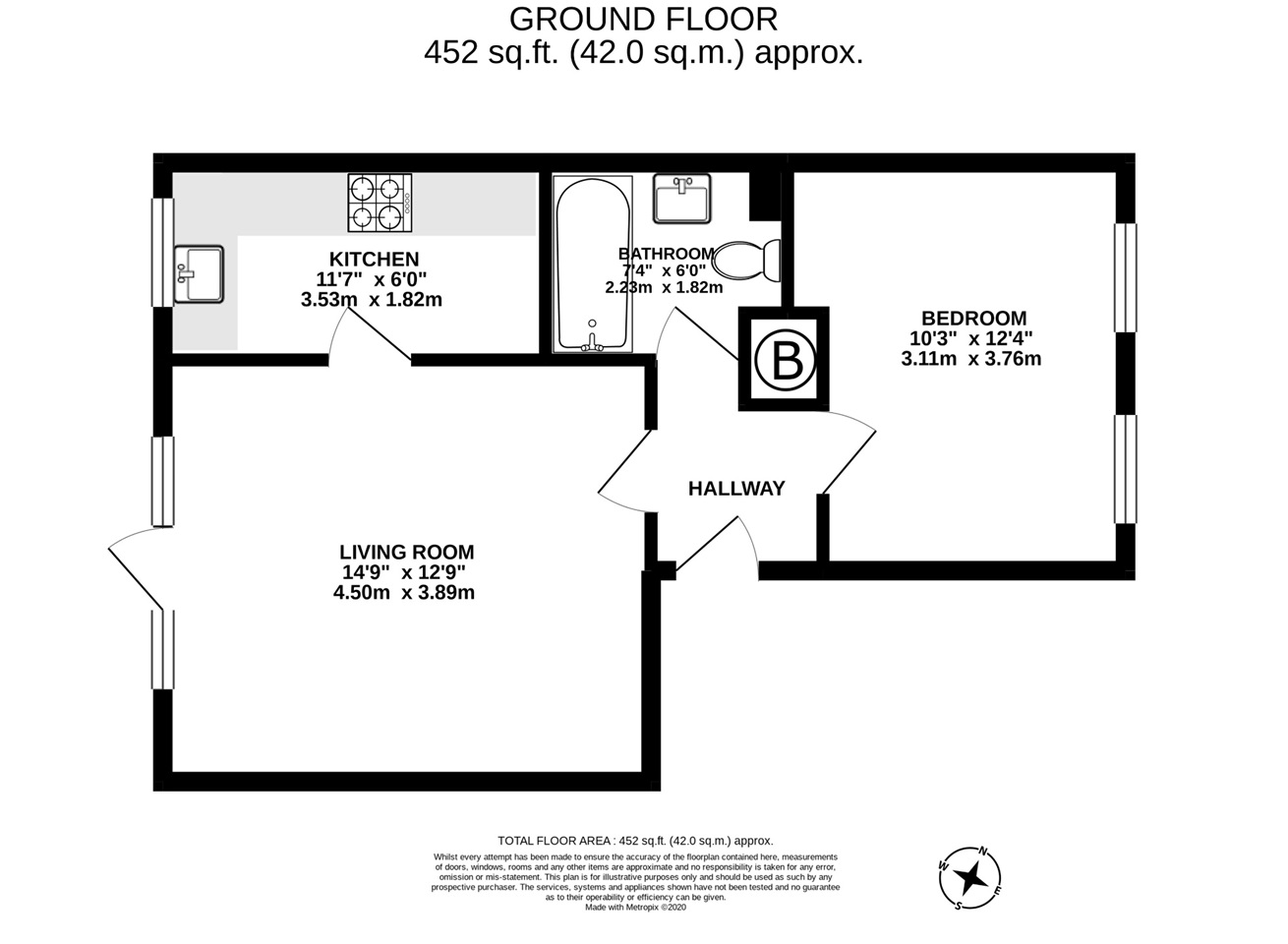 Additional image 16 of 1 Bed Flat, John Maurice Close, SE17, N1 7GU