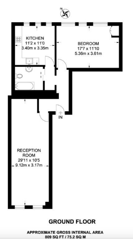 Additional image 8 of 1 Bed Flat, Weymouth Mews, W1G, N1 7GU